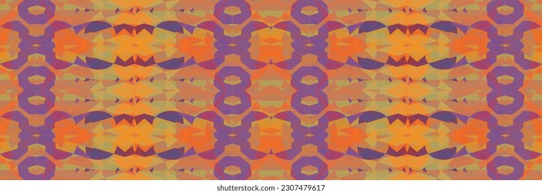 Sari indian seamless pattern. Tribal art border abstract print. Ethnic ornament. 
Repeating background texture. Fabric, cloth design