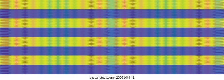 Sari indian seamless pattern. Tribal art border abstract print. Ethnic ornament. 
Repeating background texture. Fabric, cloth design