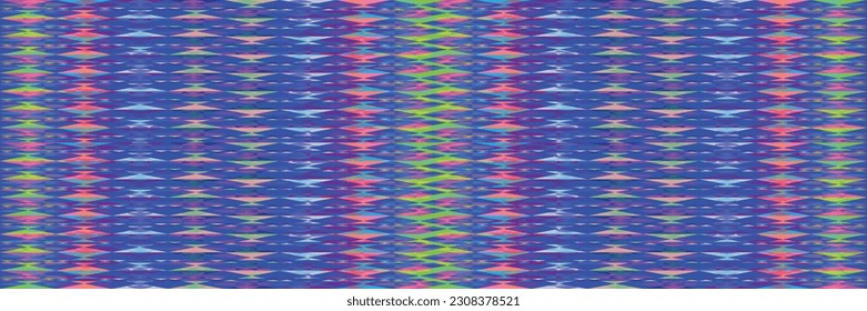 Sari indian seamless pattern. Tribal art border abstract print. Ethnic ornament. 
Repeating background texture. Fabric, cloth design
