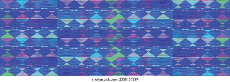 Sari indian seamless pattern. Tribal art border abstract print. Ethnic ornament. 
Repeating background texture. Fabric, cloth design