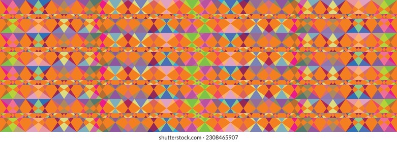 Patrón indio sari sin costura. Huella abstracta de arte tribal. Ornamento étnico. 
Textura de fondo repetida. Tela, diseño de tela