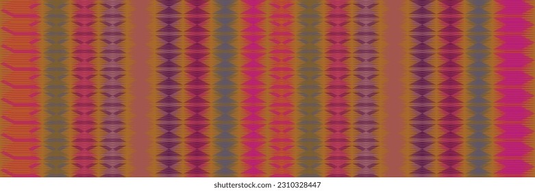 Sari indian seamless pattern. Tribal art border abstract print. Ethnic ornament. 
Repeating background texture. Fabric, cloth design