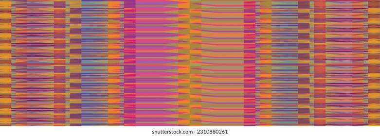 Sari indian seamless pattern. Tribal art border abstract print. Ethnic ornament. 
Repeating background texture. Fabric, cloth design