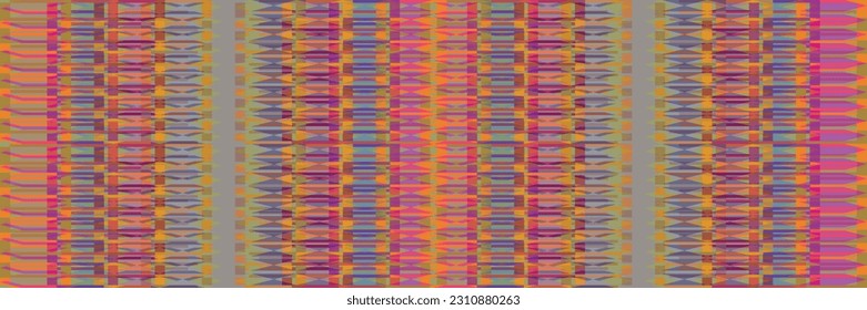 Sari indian seamless pattern. Tribal art border abstract print. Ethnic ornament. 
Repeating background texture. Fabric, cloth design