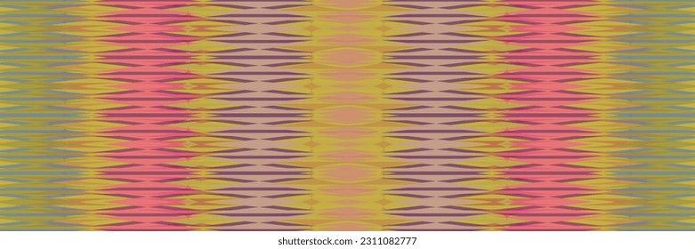 Sari indian seamless pattern. Tribal art border abstract print. Ethnic ornament. 
Repeating background texture. Fabric, cloth design
