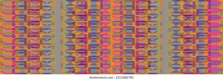 Sari indian seamless pattern. Tribal art border abstract print. Ethnic ornament. 
Repeating background texture. Fabric, cloth design