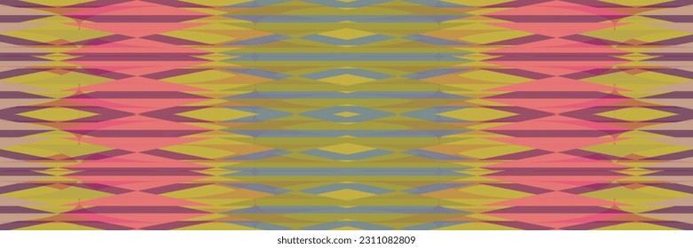 Sari indian seamless pattern. Tribal art border abstract print. Ethnic ornament. 
Repeating background texture. Fabric, cloth design