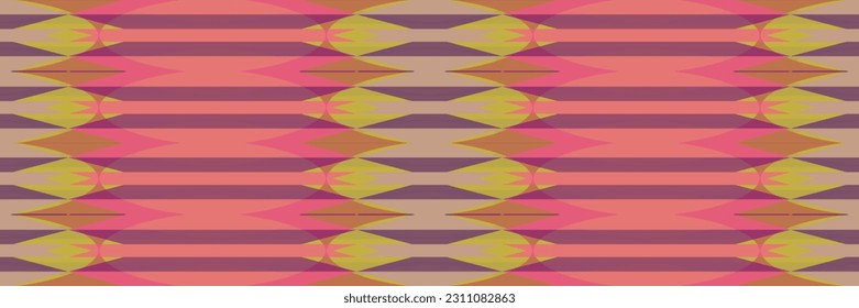 Sari indian seamless pattern. Tribal art border abstract print. Ethnic ornament. 
Repeating background texture. Fabric, cloth design