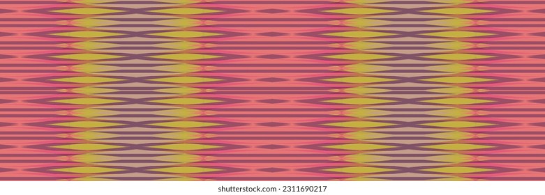 Sari indian seamless pattern. Tribal art border abstract print. Ethnic ornament. 
Repeating background texture. Fabric, cloth design