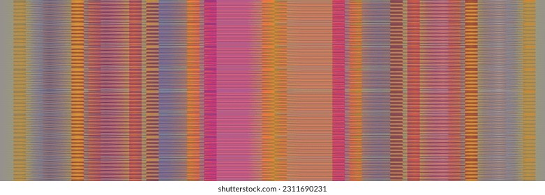 Sari indian seamless pattern. Tribal art border abstract print. Ethnic ornament. 
Repeating background texture. Fabric, cloth design
