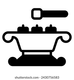 Ilustración del icono de Saron para la web, aplicación, infografía, etc