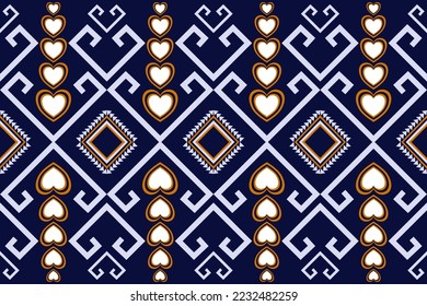 Sarong fabric design from geometric shapes for fashion 