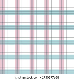 Sarong Motif con el patrón de cuadrícula. Patrón de gingham sin mar. Ilustraciones vectoriales. Textura de cuadrados/ rhombus para - manteles, mantas, mantas, manteles, camisas, textiles, vestidos, papel, carteles.