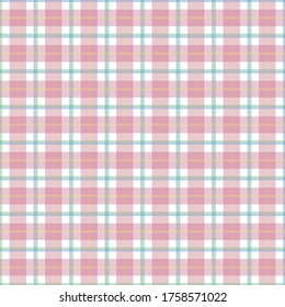 Sarong Motif with grid pattern. Seamless gingham Pattern. Vector illustrations. Texture from squares/ rhombus for - tablecloths, blanket, plaid, cloths, shirts, textiles, dresses, paper, posters.