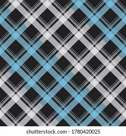 Sarong Motif with grid pattern. Seamless gingham Pattern. Vector illustrations. Texture from squares/ rhombus for - tablecloths, blanket, plaid, cloths, shirts, textiles, dresses, paper, posters.