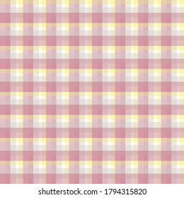 Sarong Motif with grid pattern. Seamless gingham Pattern. Vector illustrations. Texture from squares/ rhombus for - tablecloths, blanket, plaid, cloths, shirts, textiles, dresses, paper, posters.