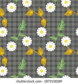 Sarong Motif mit Gittermuster. Nahtlose Gingham Pattern. Vektorgrafiken. Textur von Plätzen rhombus für - Tischdecken, Decken, Plane, Stoffe, Hemden, Textilien, Kleider, Papier, Plakate.