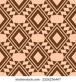 Sarong pattern design from geometric shapes.