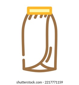 sarong skirt color icon vector. sarong skirt sign. isolated symbol illustration