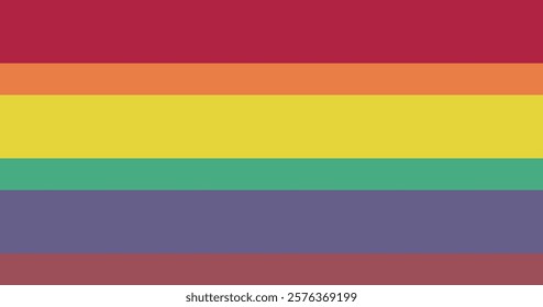 Saryan Rainbow Flag (LGBTQ) High Quality Illustration