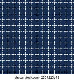 Sashiko pattern, Abstract, Geometric, Lines, Illustration, vector, alternating overlapping, orderly arrangement background, banner, website, template.