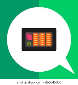 Sashimi flat icon