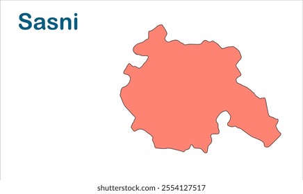 Sasni subdivision map, Hathras District, Uttar Pradesh State, Republic of India, Government of  Uttar Pradesh, Indian territory, Eastern India, politics, village, tourism