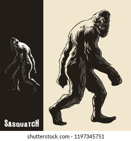 Sasquatch Monkey Gorilla Walking