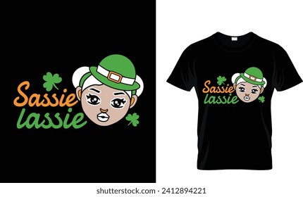 Sassie Lassie T-shirt design, SHIRT, T-SHIRT.