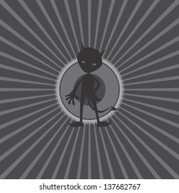 satan is devil vintage hell