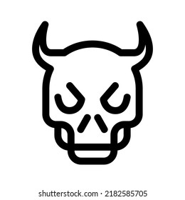 satan icon or logo isolated sign symbol vector illustration - high quality black style vector icons
