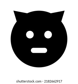 satan icon or logo isolated sign symbol vector illustration - high quality black style vector icons
