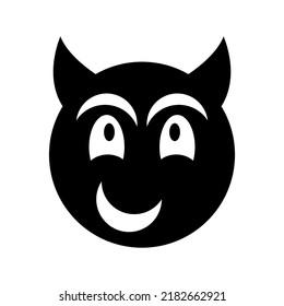 satan icon or logo isolated sign symbol vector illustration - high quality black style vector icons
