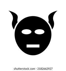 satan icon or logo isolated sign symbol vector illustration - high quality black style vector icons
