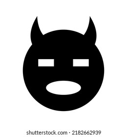 satan icon or logo isolated sign symbol vector illustration - high quality black style vector icons
