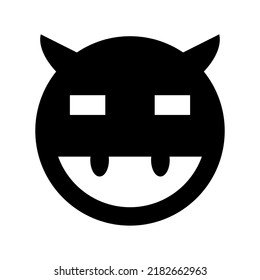 satan icon or logo isolated sign symbol vector illustration - high quality black style vector icons
