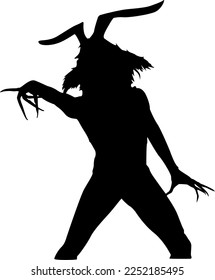 Satan Pointing Out Naughty People