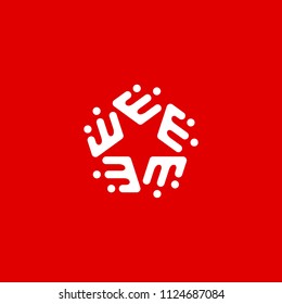 Satanic Star Logo Design