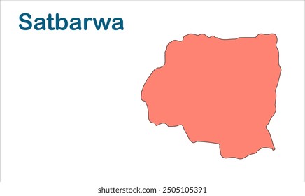 Satbarwa subdivision map, Palamu District, Jharkhand state, Republic of India, Government of Jharkhand, Indian territory, Eastern India, politics, village, tourism