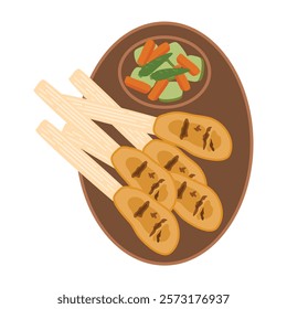 Sate Lilit, Balinese Minced Meat or Seafood Satay Bali