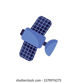 satelite antena communication isolated icon vector illustration design