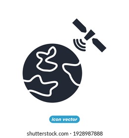 satelite icon. Navigation. location. GPS elements pack symbol template for graphic and web design collection logo vector illustration