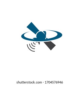 Satelite icon vector illustration design template