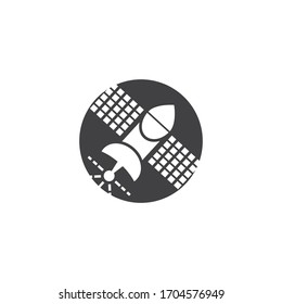 Satelite icon vector illustration design template