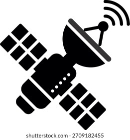 Satélite Nuevo Vector de diseño de iconos creativos