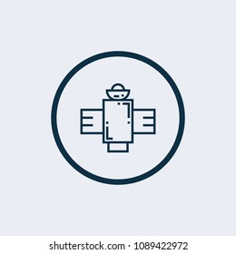 Satelite vector icon