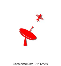 Satellite. 3D icon
