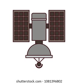 satellite antena isolated icon