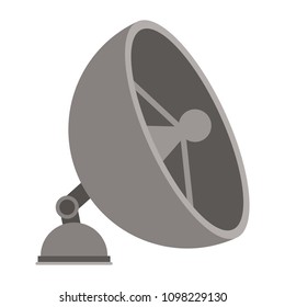 satellite antena isolated icon