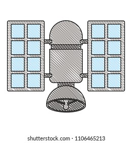 satellite antena isolated icon